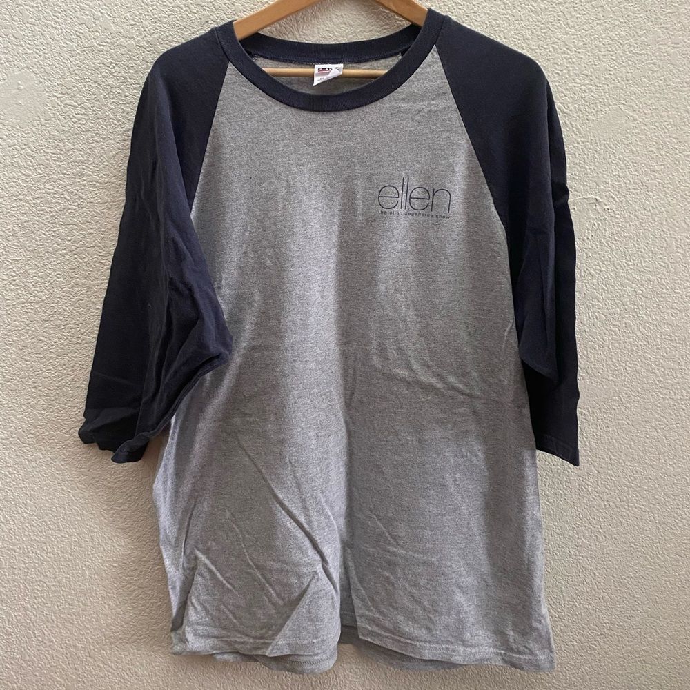 Ellen The Ellen Degeneres Show 3/4 Sleeve Anvil Shirt Vintage VTG Men's XL